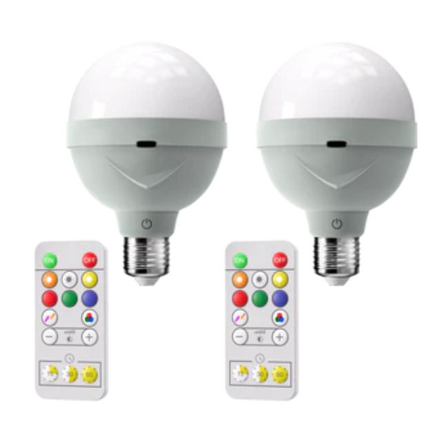 Rechargeable Light Bulbs Set