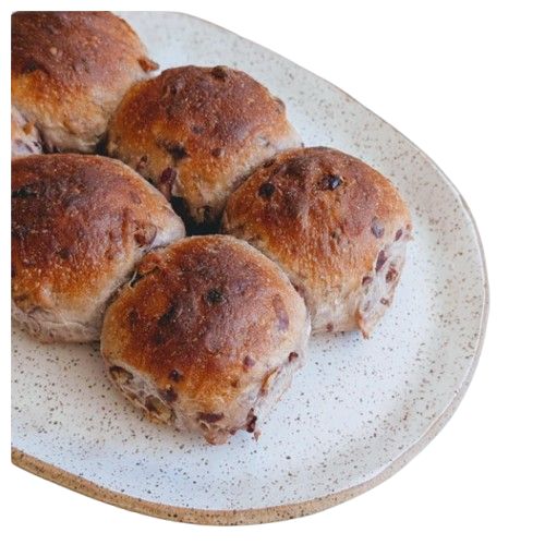 Tear & Share Cranberry‑Pecan Rolls