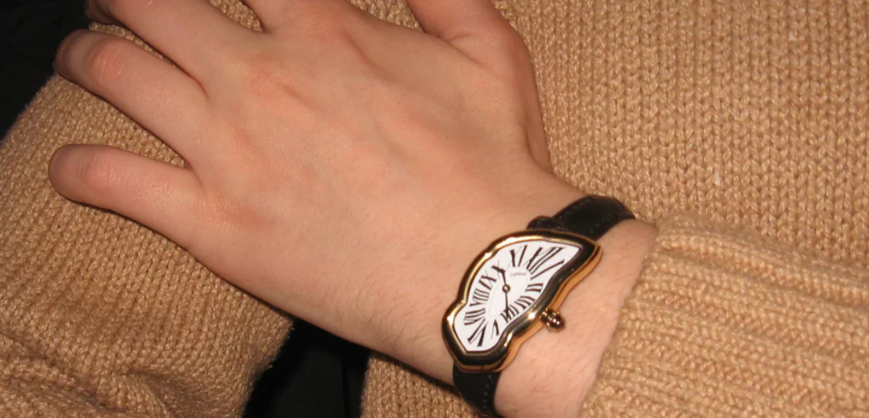 melted face watch