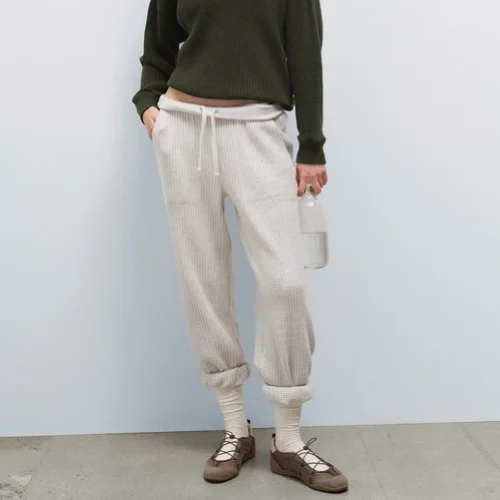 Organic Waffle Sweatpant
